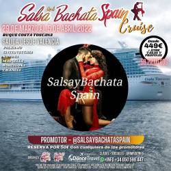 Bachata Spain Cruise (reserva) con SALSA Y BACHATA SPAIN