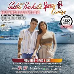 Bachata Spain Cruise (reserva) con DAVID E INES