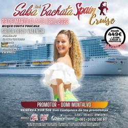 Bachata Spain Cruise (reserva) con DOMI MONTALVO