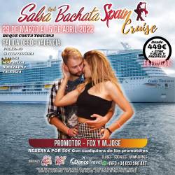 Bachata Spain Cruise (reserva) con FOX Y MARIA JOSE
