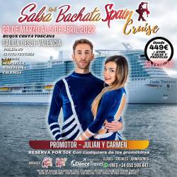 Bachata Spain Cruise (reserva) con JULIAN Y CARMEN