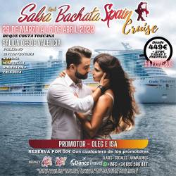 Bachata Spain Cruise (reserva) con OLEG E ISA