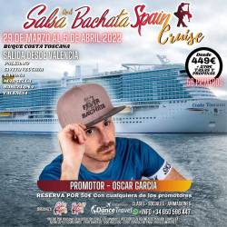 Bachata Spain Cruise (reserva) con OSCAR GARCIA