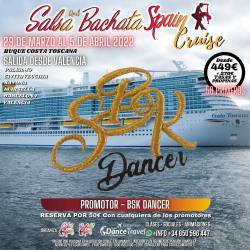 Bachata Spain Cruise (reserva) con BSK DANCER