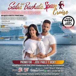 Bachata Spain Cruise (reserva) con JOSE PABLO Y VICKY
