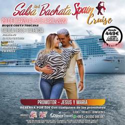 Bachata Spain Cruise (reserva) con JESUS Y MARIA